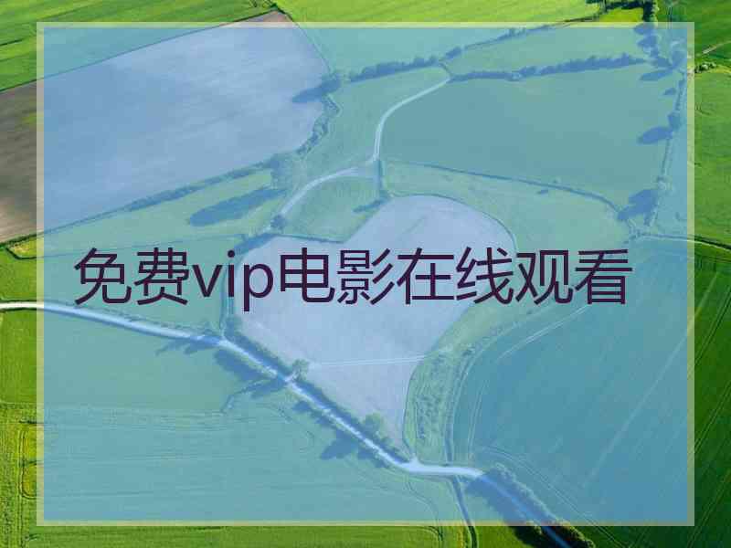 免费vip电影在线观看